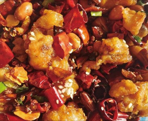 29. Жареная острая курица кусочками