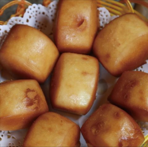 Пампушка жареная