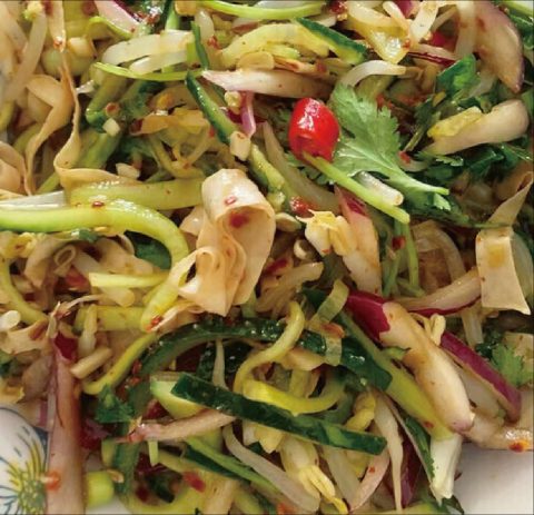 2. Салат овощной китайский